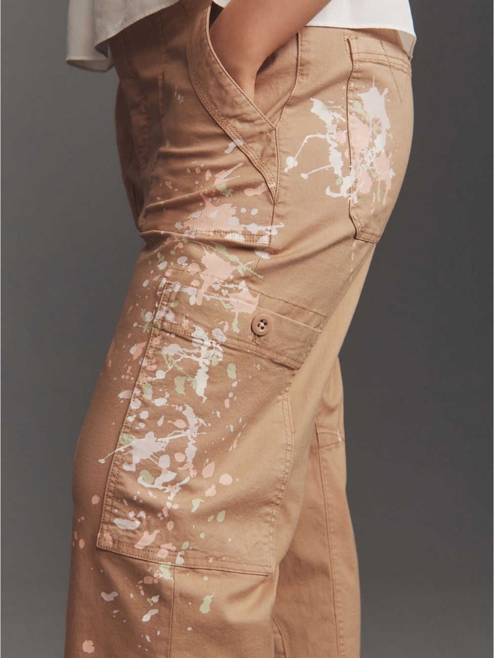 Pilcro Millie Low-Slung Barrel Pants - Picture 7 of 16